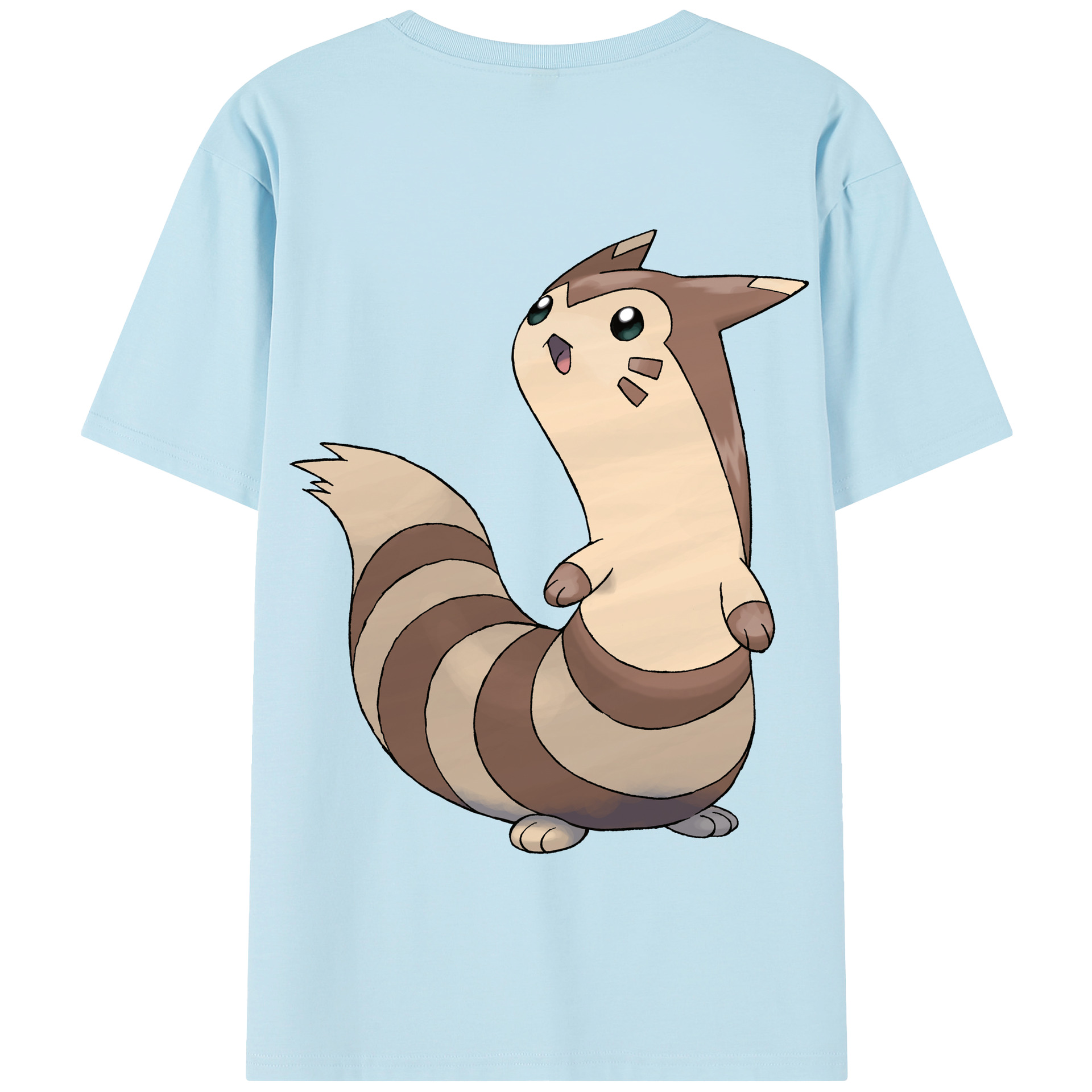 （画像用） ポケットモンスター Pokémon 綿100％半袖Tシャツ（背面プリント）